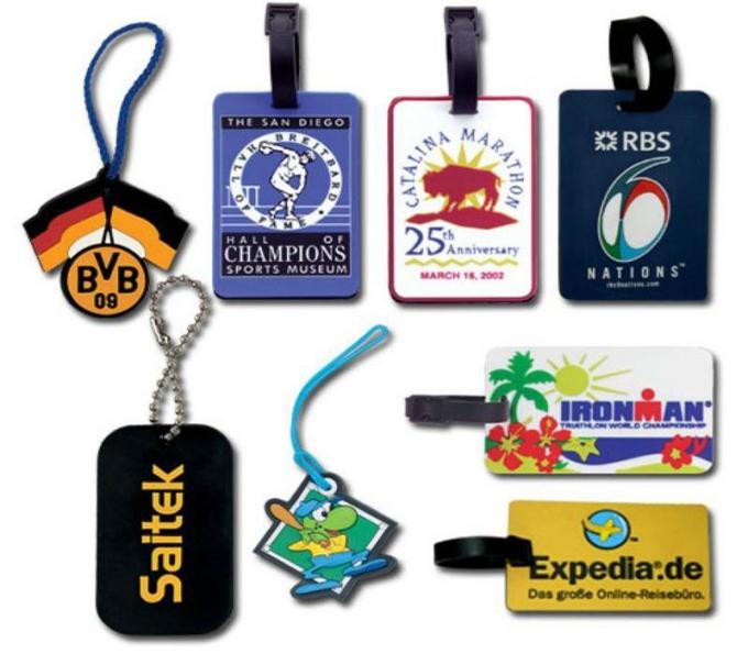 various styles tags metal or pvc customized clear plastic pvc luggage tags