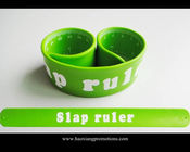 Hot-selling Promotional Customized Printed Logo Reflevtive Slap Wristband/bracelet