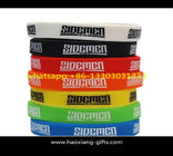 High Quality Customized Personalized silicone wristbands for promotional gifts
