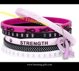 High Quality Customized Personalized silicone wristbands for promotional gifts
