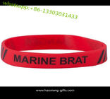 High quality wholesale your design promotional silicone wristbands/bracelets