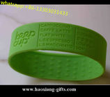 Promotional 202*15*2mm any color Silicone Wristband/bracelet Glow in dark