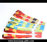 promotional custom brand name printing polyester lanyard with card holder