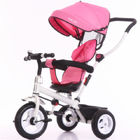 China factory purple color baby tricycle new models with push bar Tricycle bike for kids
