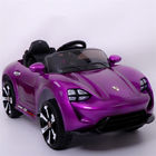 Rechargeable Black color Kids Toy car 6V4ah*2 Electric Ride On Car