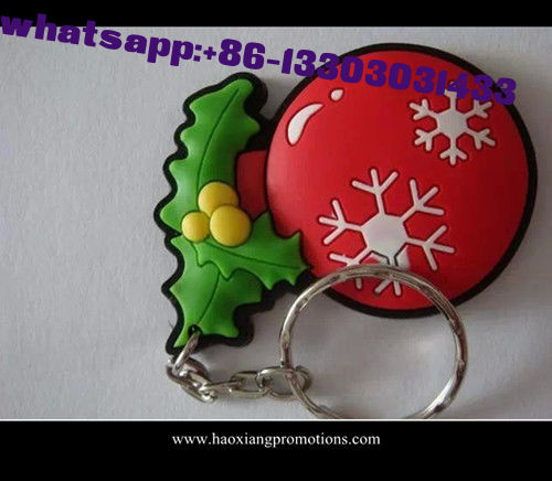 high quality customized promotions gift 3D soft PVC keychain/keyring