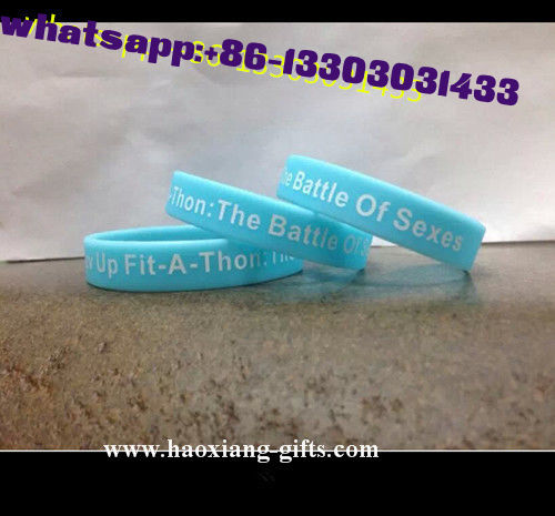 OEM church or spirit silicone wristband / bracelet for promotional gift shop