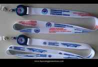 20*900mm custom design eco-friendly imprinted polyester lanyard manufacture