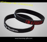 Free logo printed/Embossed/Debossed Promotion silicone wristbands/bracelet