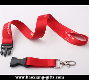 Hot selling 20*900mm fabric polyester neck strap with custom printed logo