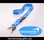 heat transfer printing polyester lanyard manufacture wholesale with metal hook