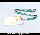 Custom printing your logo 20*900mm any color polyester lanyard with id card