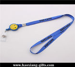 EU standard blue color quality custom design  lanyard with any accessories