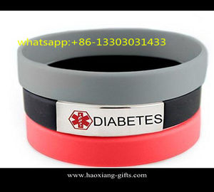 Hot Sale! No Minimum Custom Debossed and Ink Filled 1 Inch Silicone Wristband