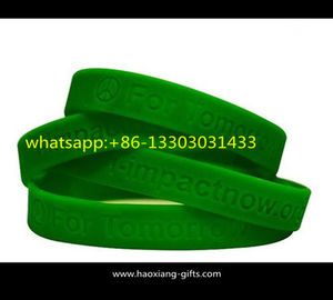 custom 1/2 inch OEM mosquito repellent silicone wristband/silicone bracelet