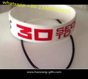 Various Customized event music party glow in dark silicone wristbands/bracelet