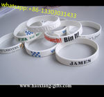 factory cheap custom different kinds of silicon wristband/bracelets from china
