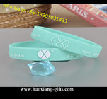 sport custom personalized rubber silicone wristband/bracelet with printing logo