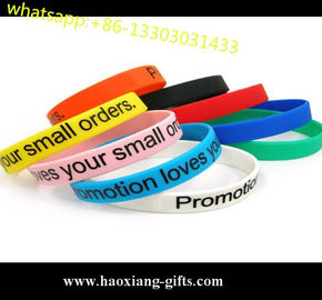 Fast Delievery 202*12*2mm Promotional Cheap Silicone Wristband/Bracelet