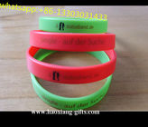 Christmas gift custom silicone wristband / bracelet / rubber band for kids