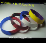 silicone Material and Printed Technique silicone allergy bracelet/silicone wristband