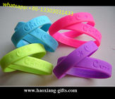 high quality custom Style and Printed Technique silicone wristband/ bracelets