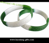 eco-friendly party gifts safety oem silicone bracelets for advertising gifts