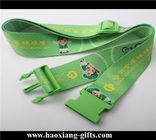 Cheap Custom 15*900mm green polyester lanyard Silkscreen printing logo