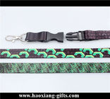 promotion polyester computer Jacquard lanyard mix color 20*900mm