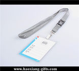 Promotional custom 20*900mm company use polyester  lanyard withid card holder