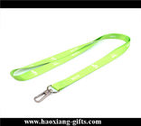 promotional gift 20*900mm green color sublimation polyester printed lanyard