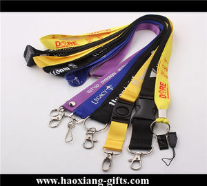 20*900mm factory direct price sublimation printing lanyard with metal buckle