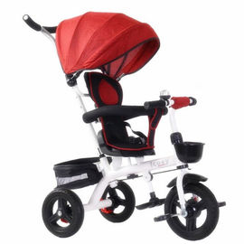 New design 360 degree rotation girls baby tricycle / foldable baby 3 wheel trike car