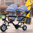 twins Baby Stroller Tricycle For Kids Baby Carrier Tricycle For Children Baby Tricycle Bike With two seat