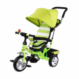 New 4 in 1 baby walker tricycle with trailer smart trike from China factory at cheap prices