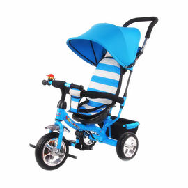 New 4 in 1 baby walker tricycle with trailer smart trike from China factory at cheap prices