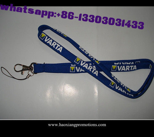 High quality 20*1000mm polyester lanyards with your logo as require