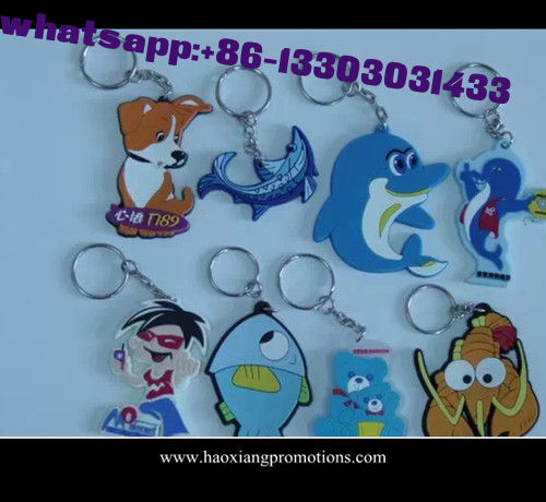 NEW Design 3D Cartoon PVC Keychain/key ring/keyring for promotional gifts