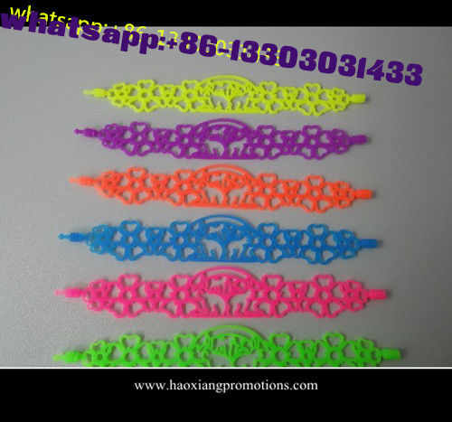 new fashion style Tatto silicone wristband/ bracelet as your size and design