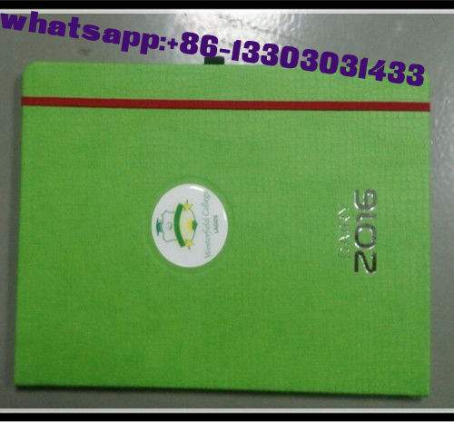 hot sale Top Quality Cheap Custom PVC cover A3、A4、A5 size Notebook//diary