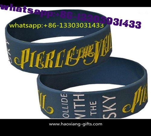 custom logo size design cheap promotional items silicone wristbands/bracelet