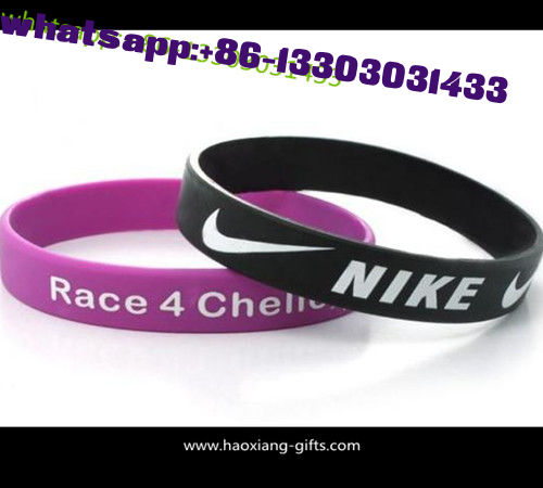 Wholesale 180*12*2mm Cheap Custom silicone bracelet/wristband for promotion