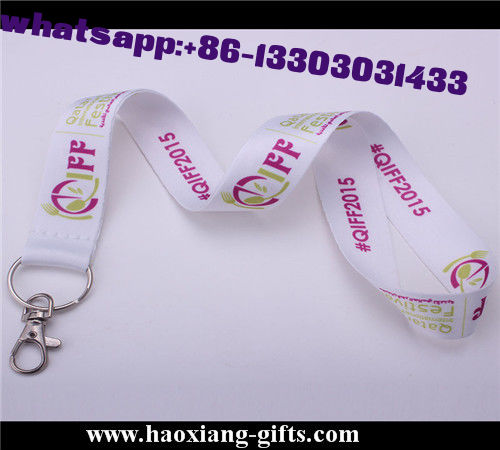 hot sale good quality Custom your own logo and size blank polyester lanyard
