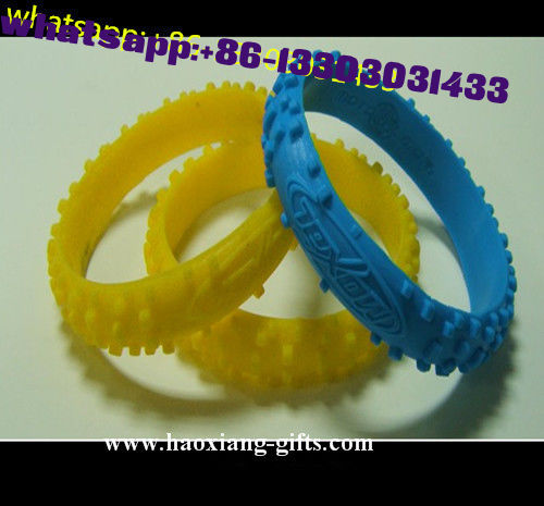 Printing logo TIE DYE colors adjustable personalized silicone bracelets