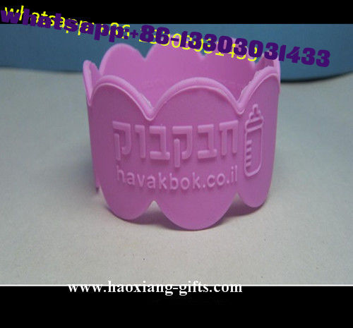 Cheap Custom 202*20*25mm Silicone Wristbands/bracelet colorful logo