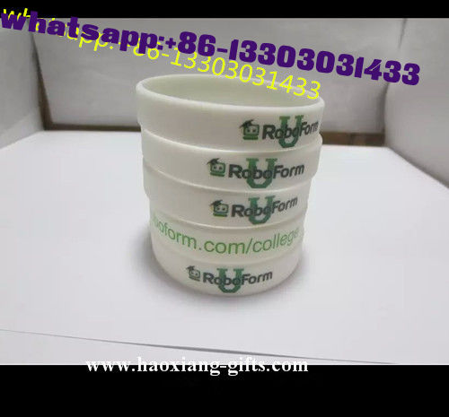 high quality silicone bracelet rubber wristbands manufacturer from China