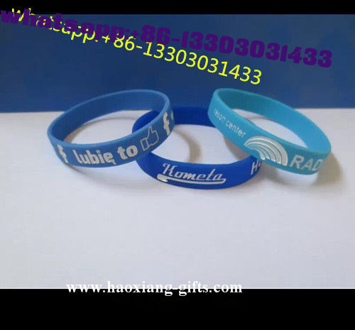 Made in China Kinds of OEM Silicone Bracelet & Wristband Professional Supplier