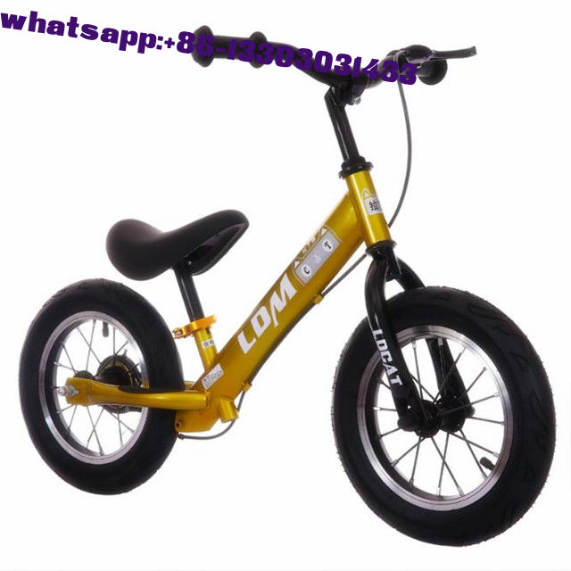 Hot design cute children no-pedal pushbike balance bike for kids walking bike